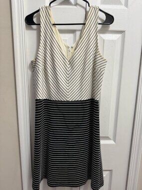 Striped Sleeveless Dress
